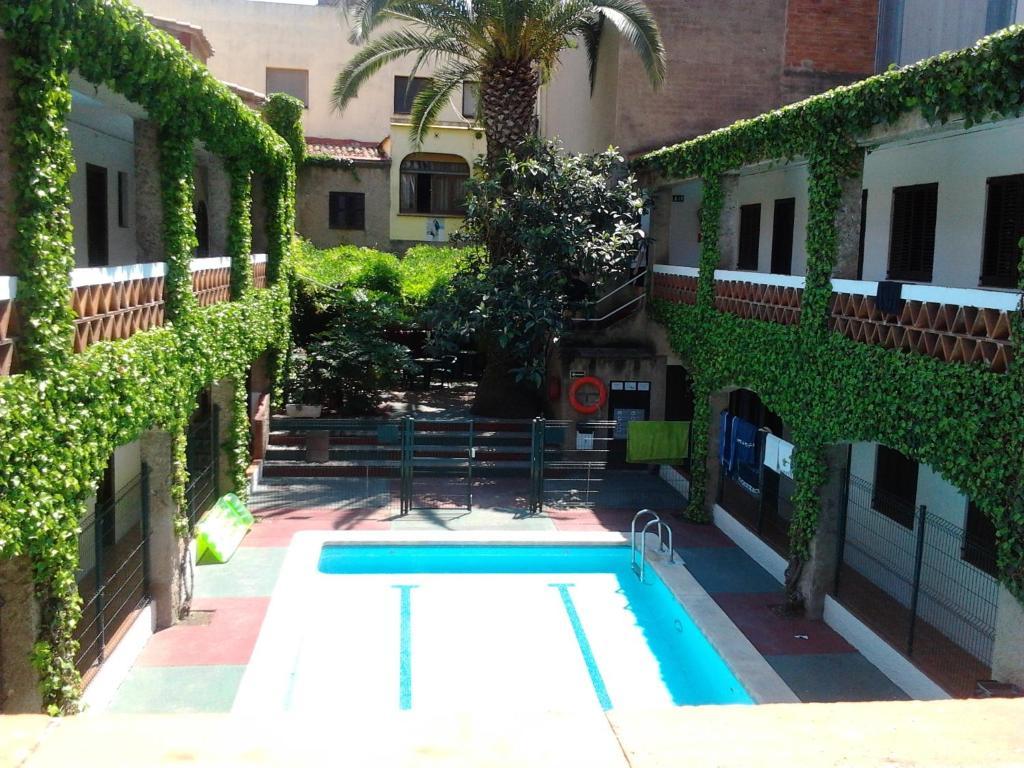 Hotel Planas Lloret de Mar Bagian luar foto